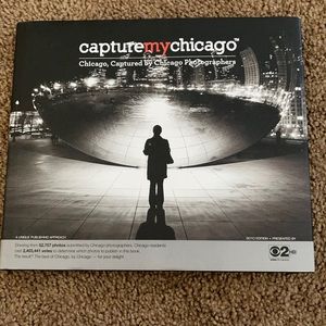 Photo Book Capture my Chicago hard cover book/CD